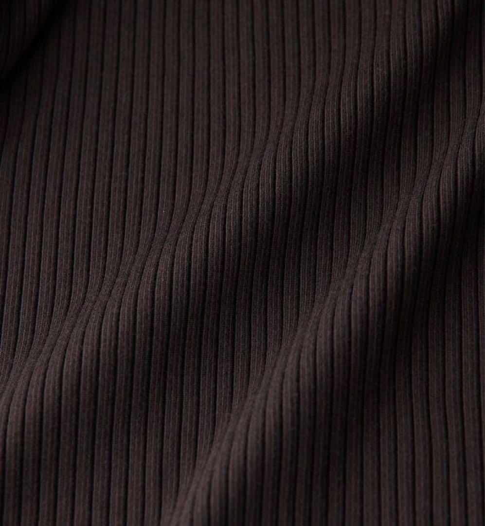 【全骨格細見え】NEW2WAYロングリブワンピース