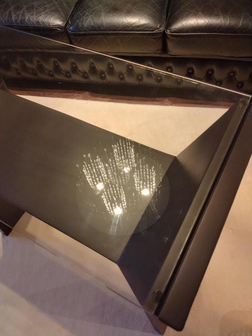 コンソールテーブル アルテジャパン 大塚家具　ガラステーブル　ディスプレイ　花台