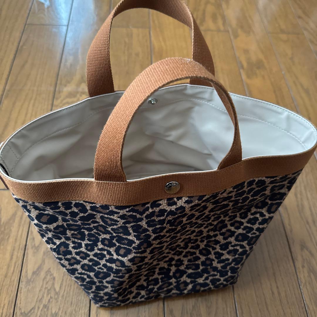 Hervé Chapelier ヒョウ柄バッグ