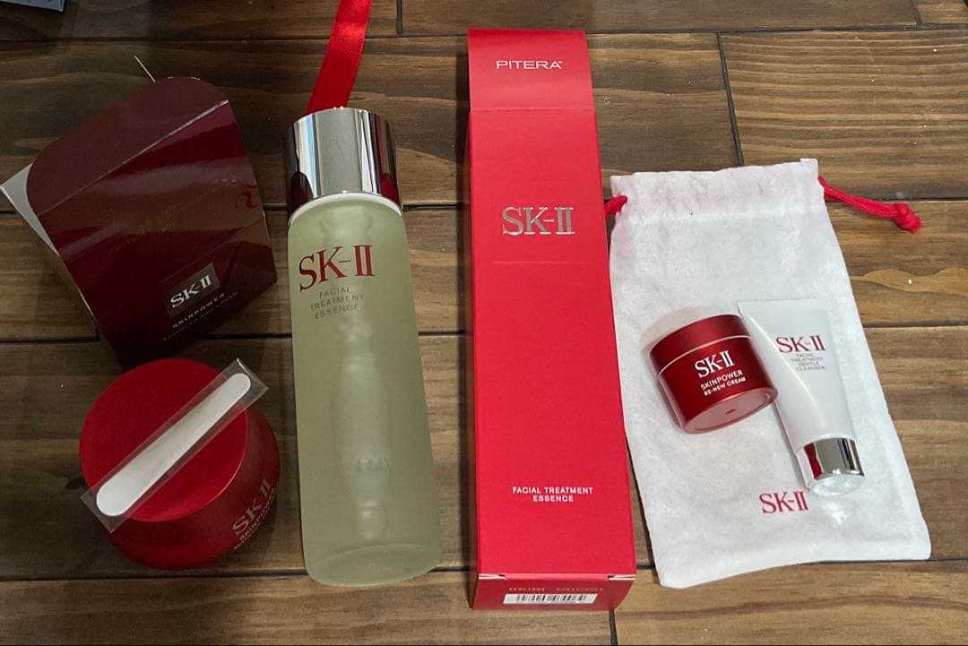 SK-II 化粧水230ml、乳液80g、洗顔料20g、美容クリーム15g