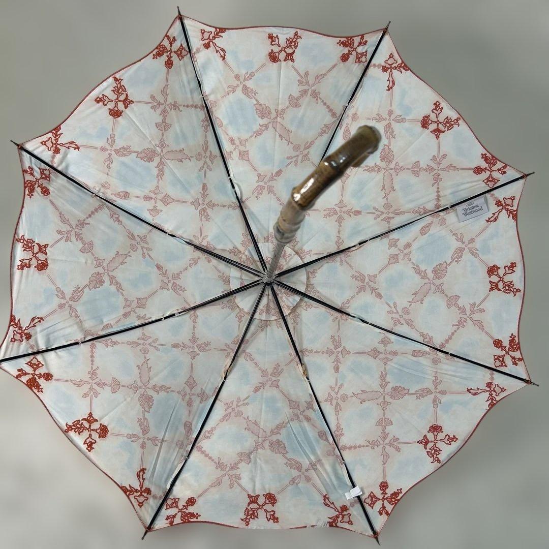 未使用タグ付き⭐︎ヴィヴィアンウエストウッド 日傘 パゴダ タケ柄 オーヴ