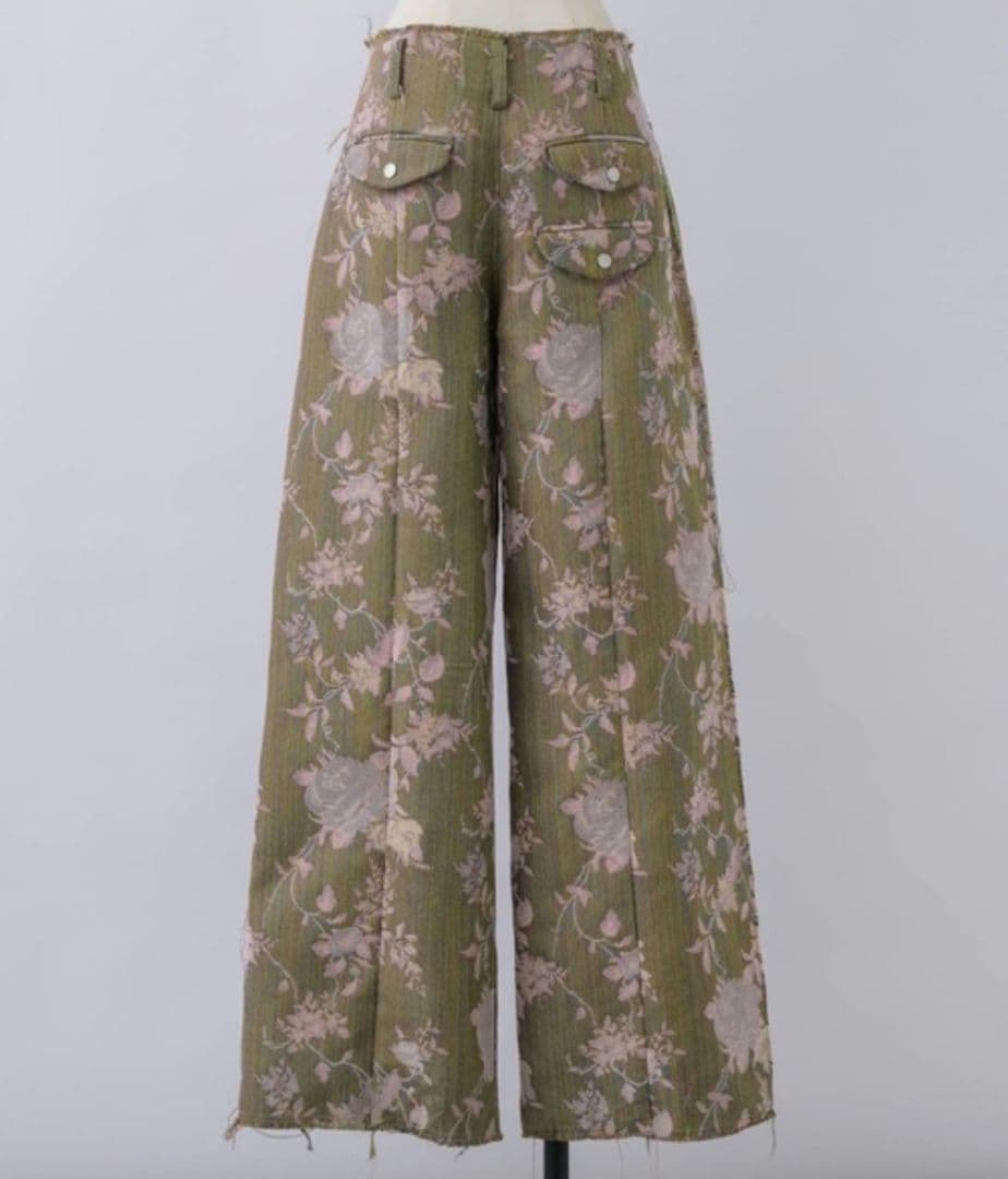 パンツ igi INSIDE OUT JACQUARD PANTS