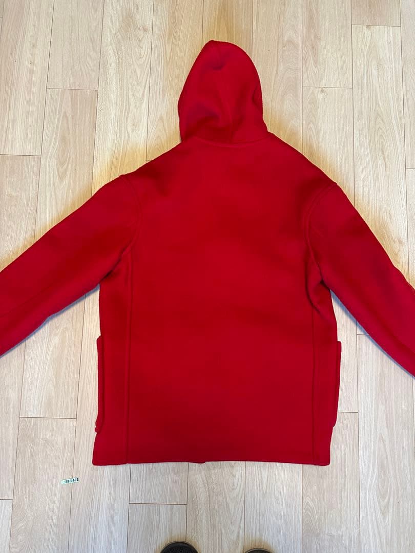 GLOVERALL ダッフルコート 赤 ショート丈 グローバーオール サイズ38