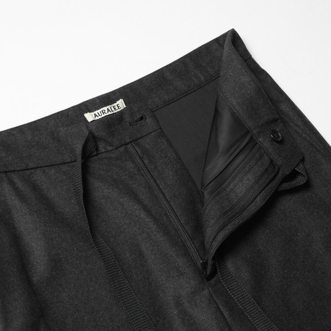 パンツ AURALEE WOOL FULLING FLANNEL SLACKS 3