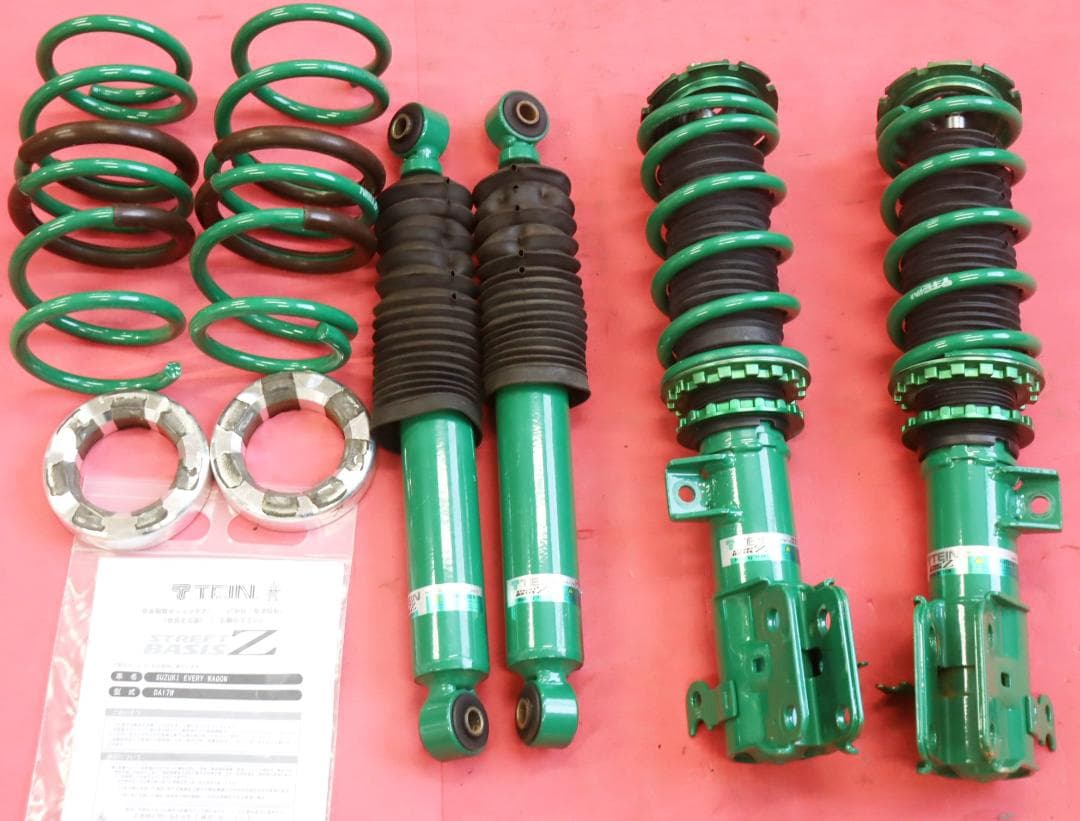 KINTAROU0824エブリィバン(DA17V) 　TEIN　車高調