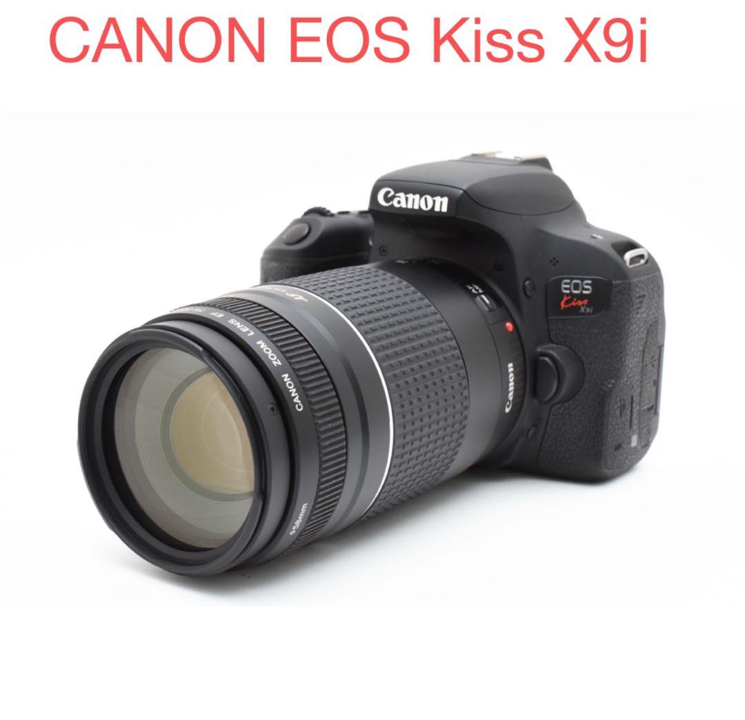 一眼レフカメラcanon kiss x 9i/Canon EF 75-300