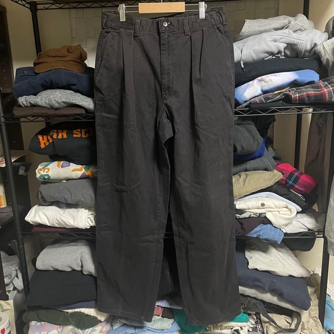 希少90s’USA製ポロチノ Polo by Ralph Lauren黒 W32