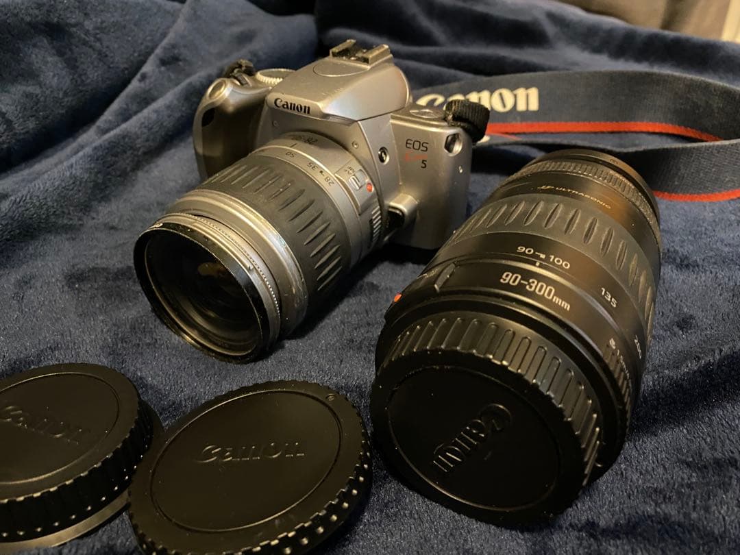 Canon EOS kiss5 一眼レフカメラ 90-300mmレンズ付き