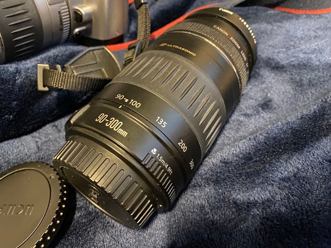 Canon EOS kiss5 一眼レフカメラ 90-300mmレンズ付き