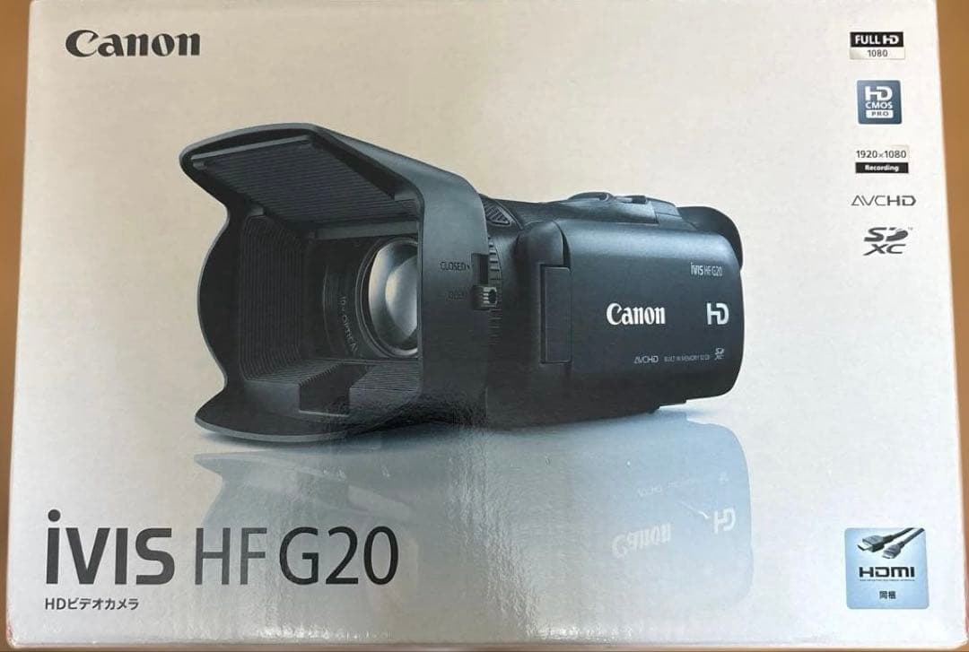 Canon iVIS HF G20 ビデオカメラ