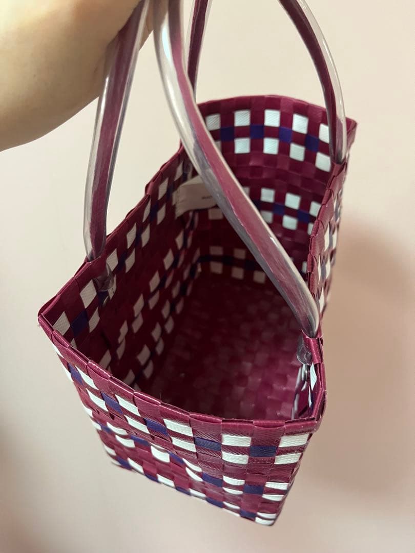 マルニ　カゴバッグ