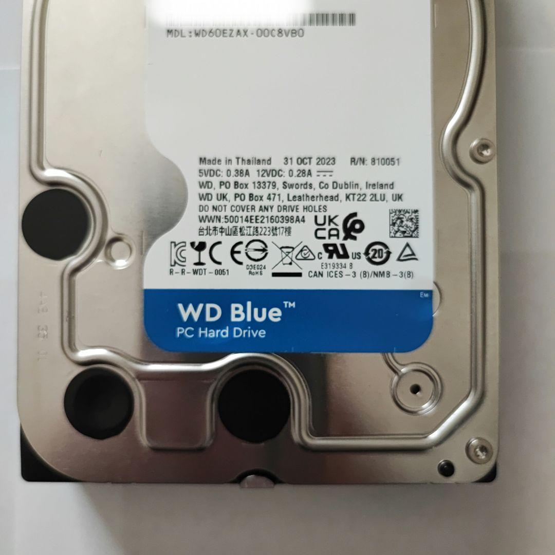 WD HDD 3.5インチ 6TB WD60EZAX