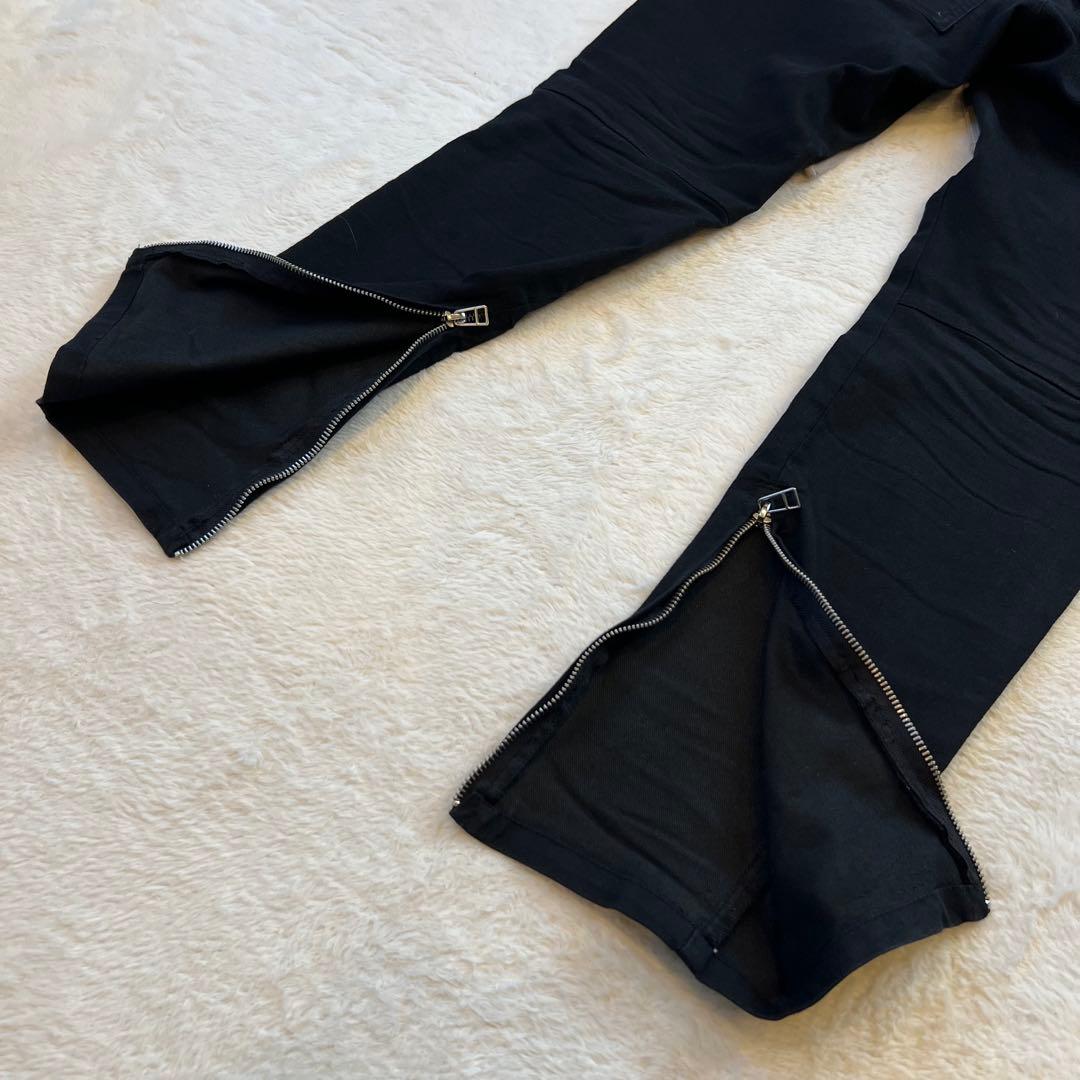 【美品】DANKE SCHÖN ダンケシェーン 23AW カーゴ L 裾ジップ