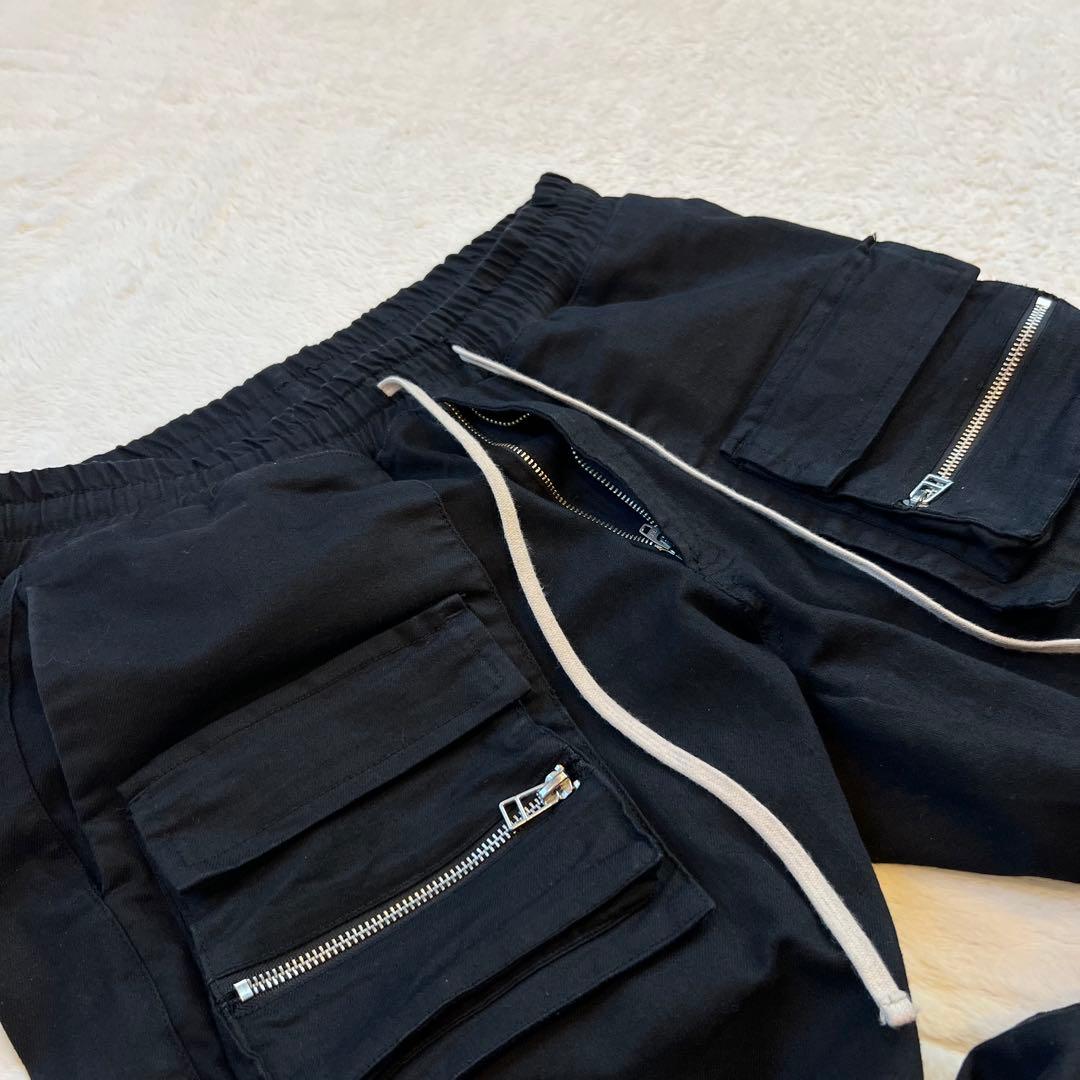 【美品】DANKE SCHÖN ダンケシェーン 23AW カーゴ L 裾ジップ