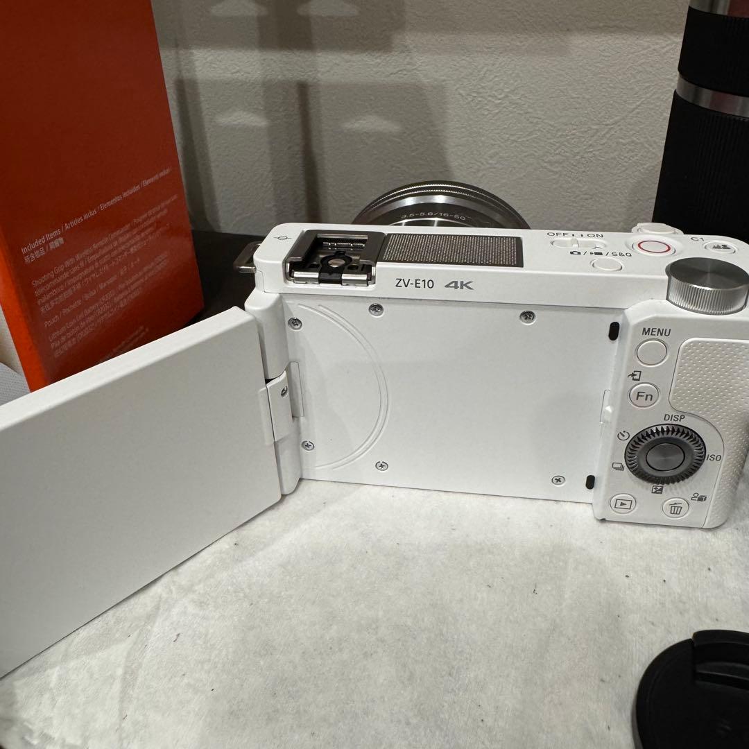 SONY ZV-E10 ホワイト ダブルズームレンズキット