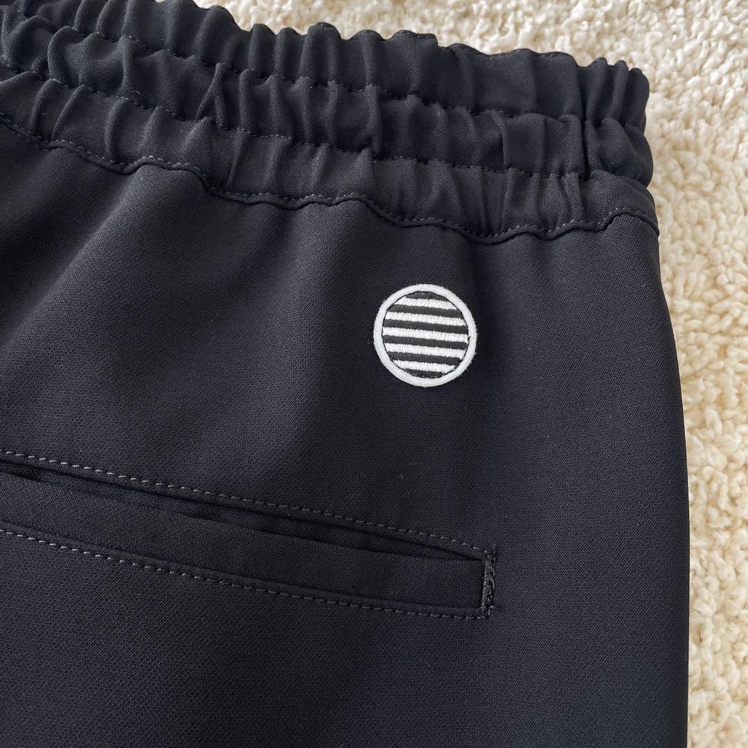 タグ付き美品♡ ボーダーズアットバルコニー カーゴパンツ ブラック ゴム 38