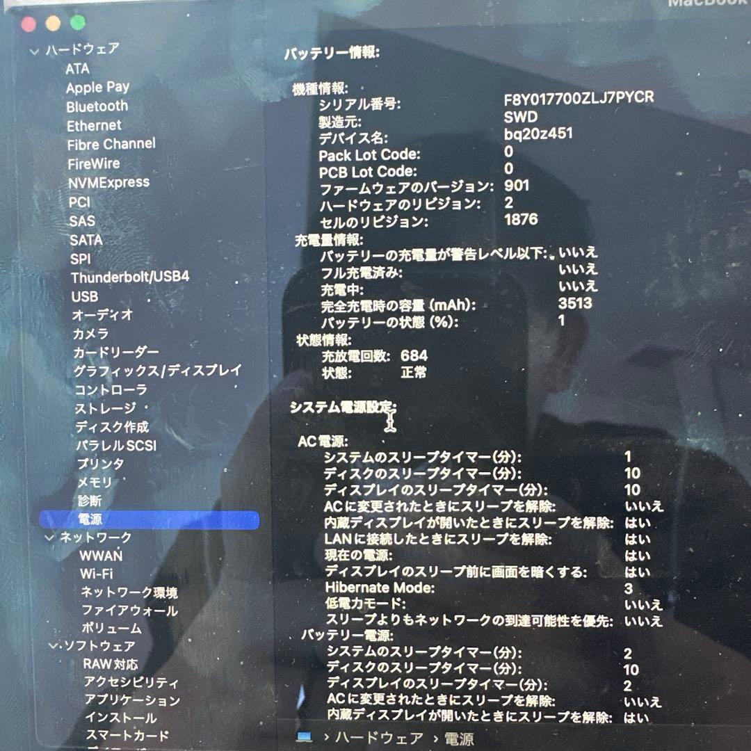 MacBook Pro 13インチ 2020 スペースグレイ 32GB/1TB