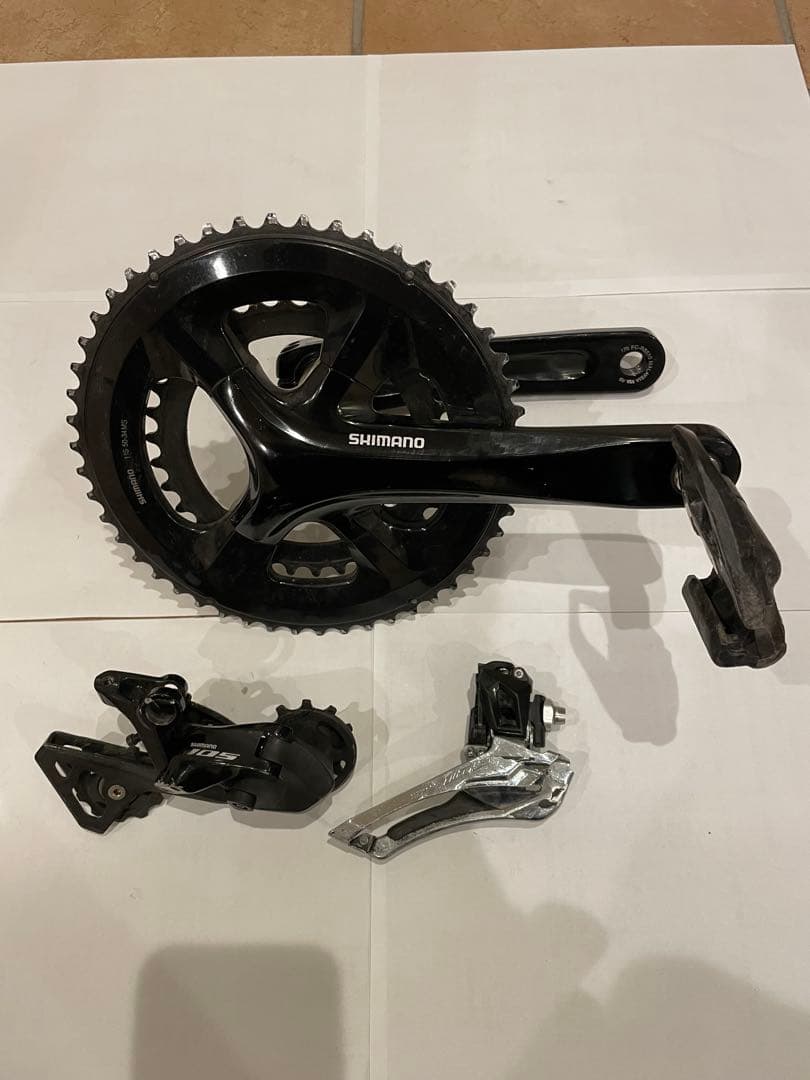 SHIMANO 105 R7000 ディレーラー前後 クランク
