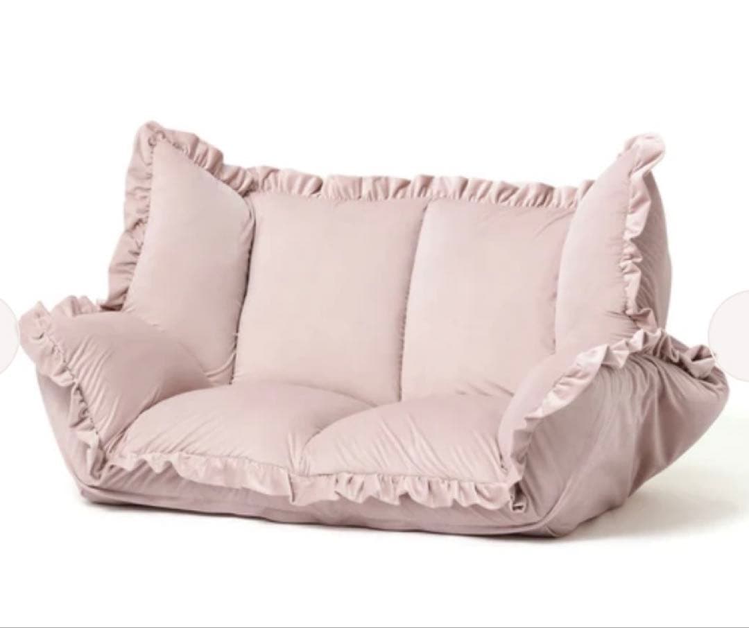 カラン フロアソファ （W1120～1570） ピンク　フランフラン