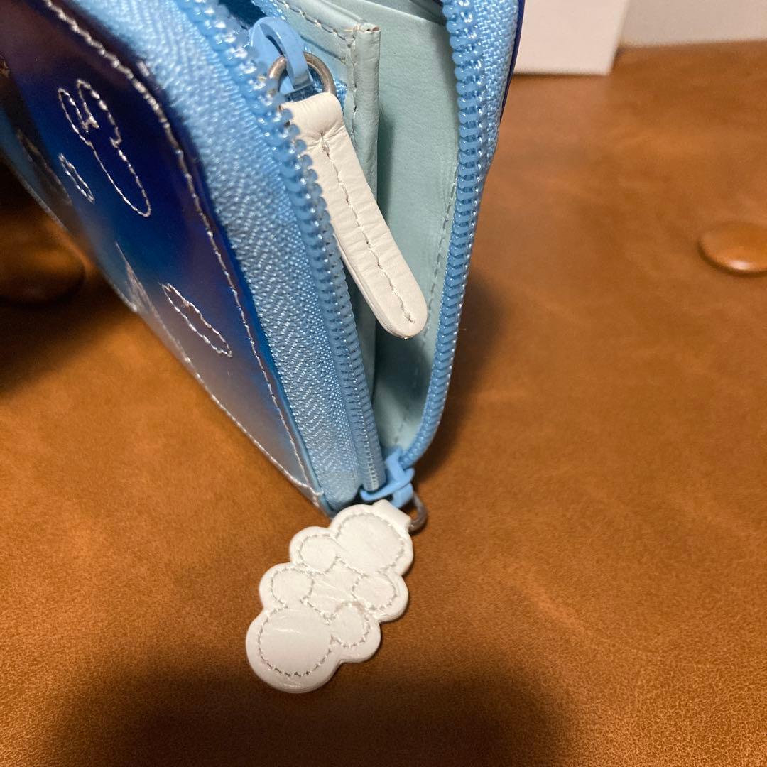 【キタムラ×東京ディズニーリゾート】長財布 グラデーションブルー