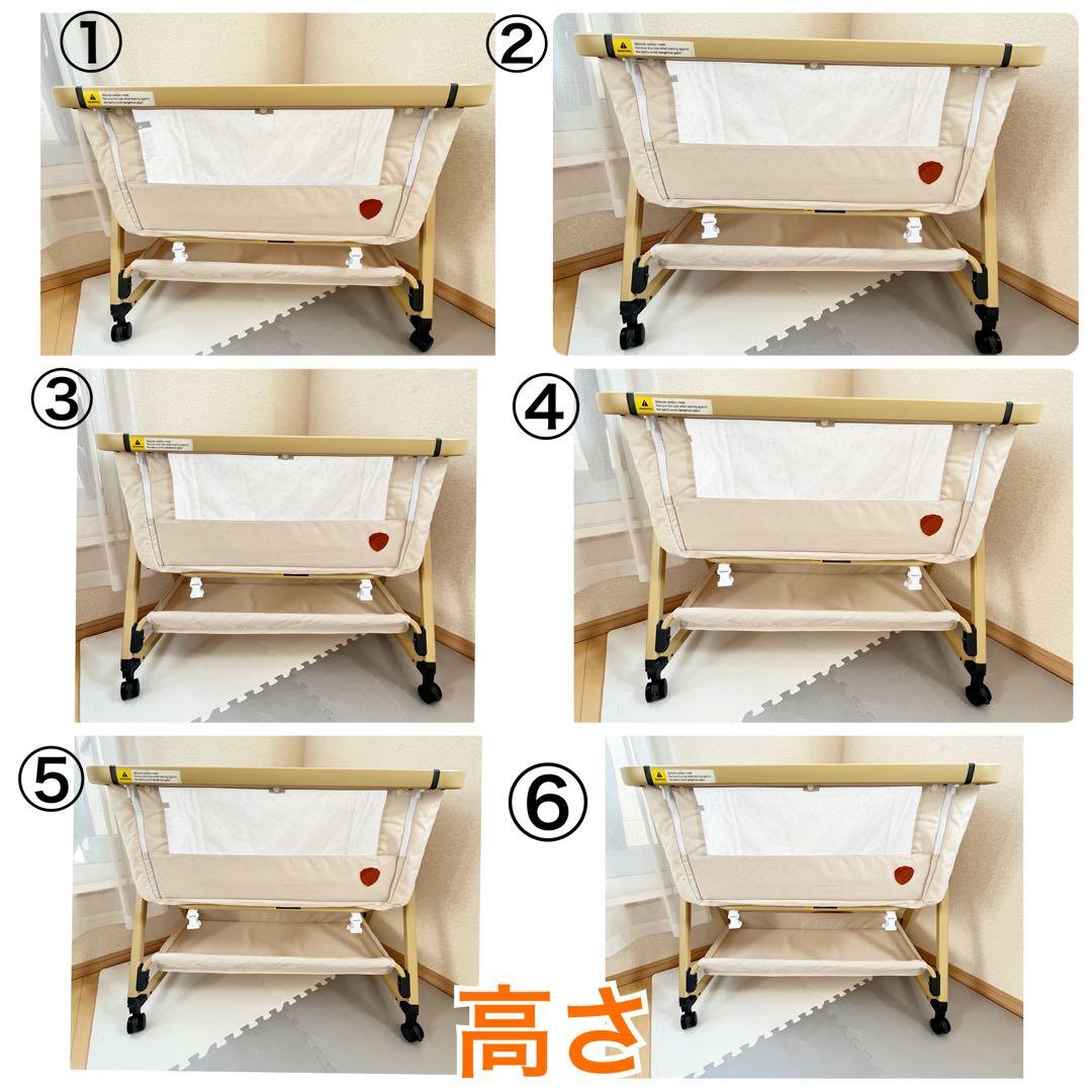 【✨美品✨】HZDMJ 折りたたみベビーベッド