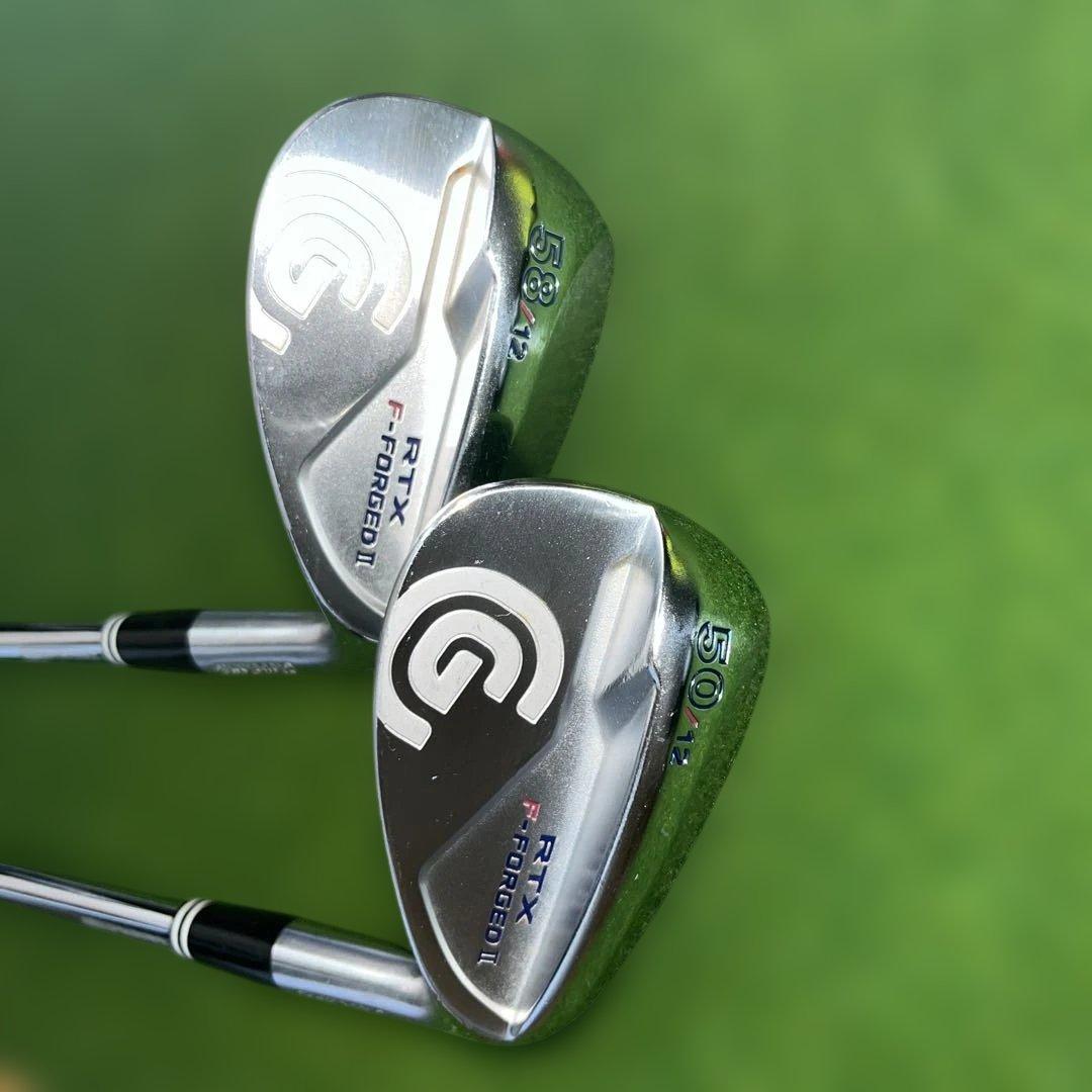 クリーブランドウェッジ2本セット RTX F-FORGED２　ロフト50・58