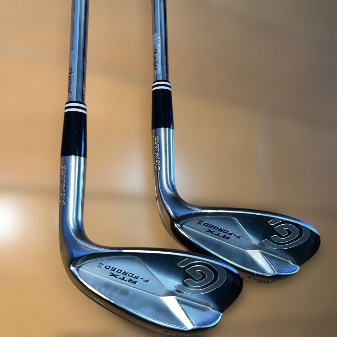 クリーブランドウェッジ2本セット RTX F-FORGED２　ロフト50・58