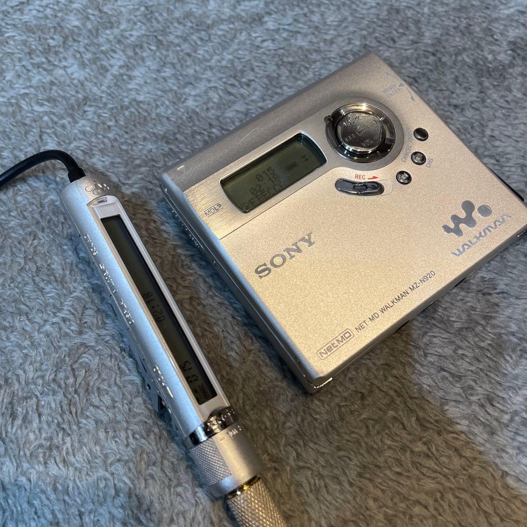 SONY MDウォークマン　MZ-N920