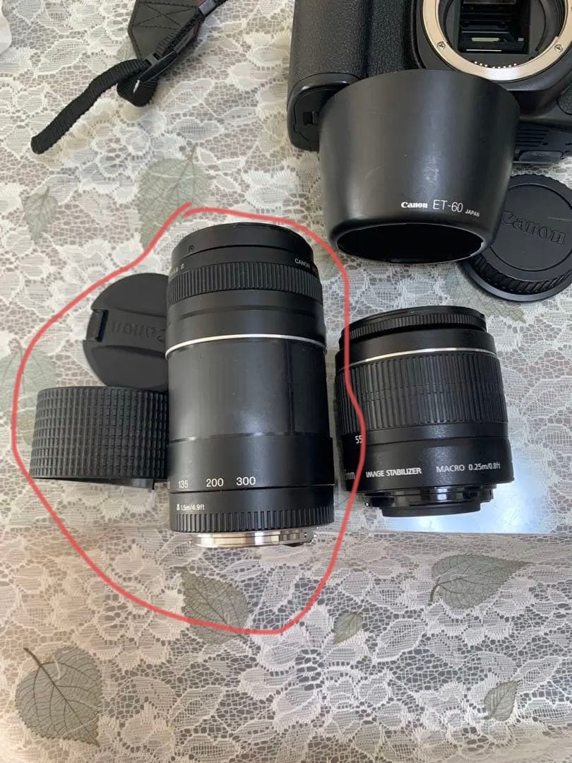 Canon EOS 40D/Canon EFS 18-55m（動作未確認）