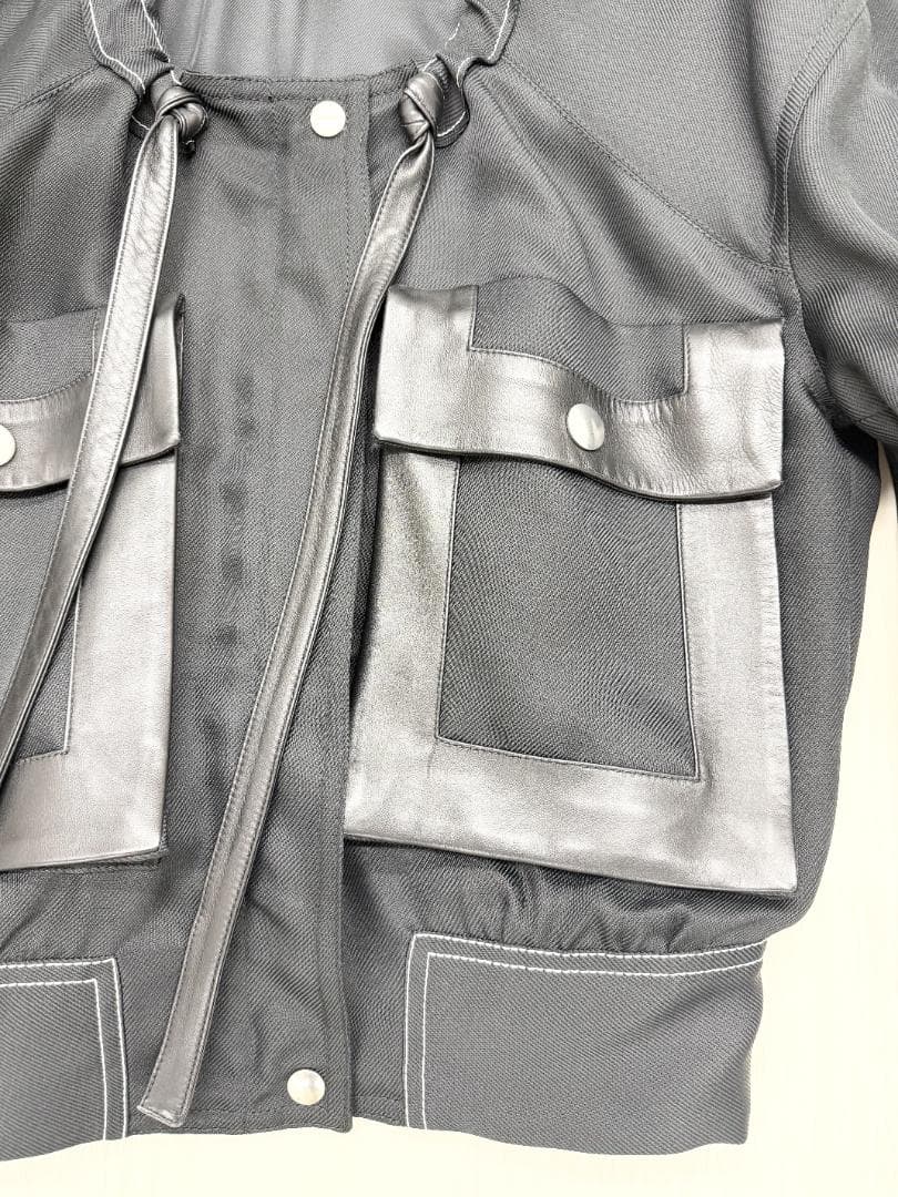 Celine　セリーヌ 【フィービー期】 ジャンパー・ブルゾン　黒　34