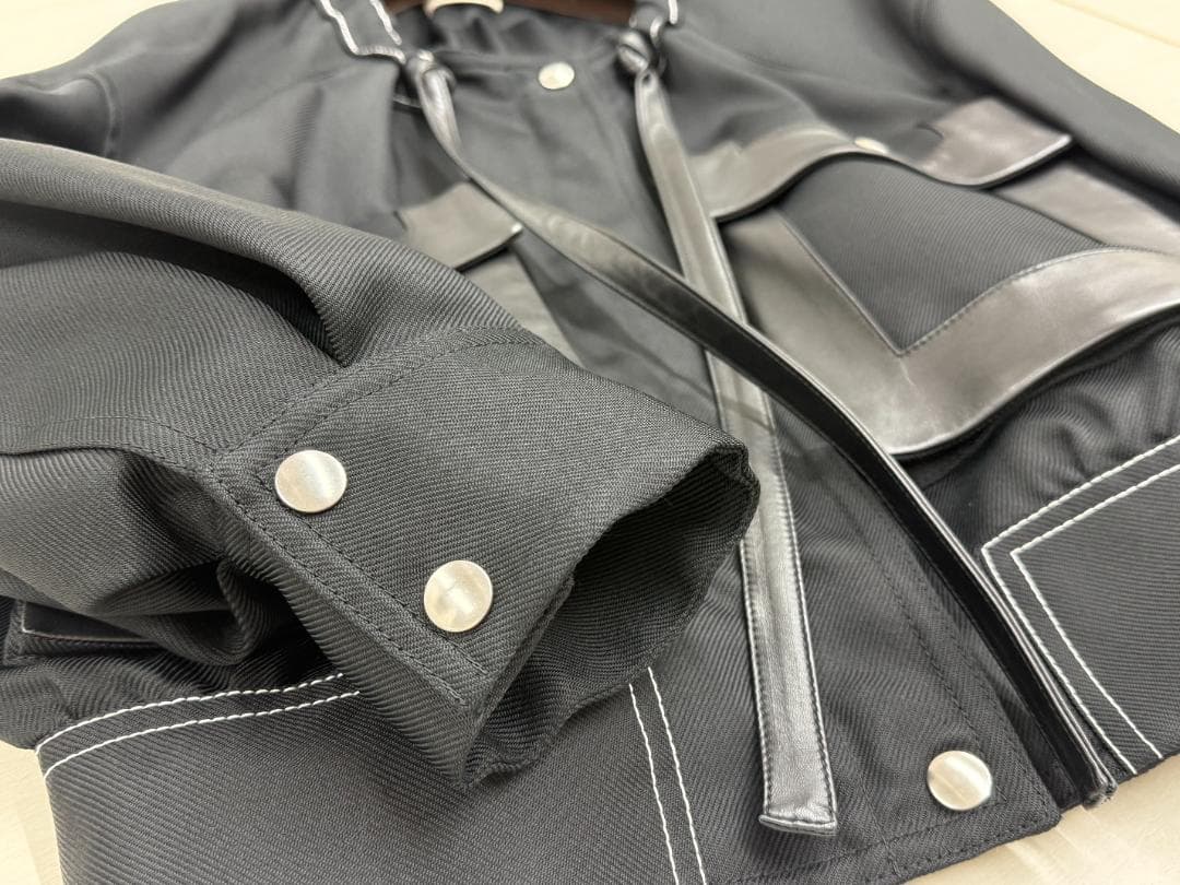 Celine　セリーヌ 【フィービー期】 ジャンパー・ブルゾン　黒　34