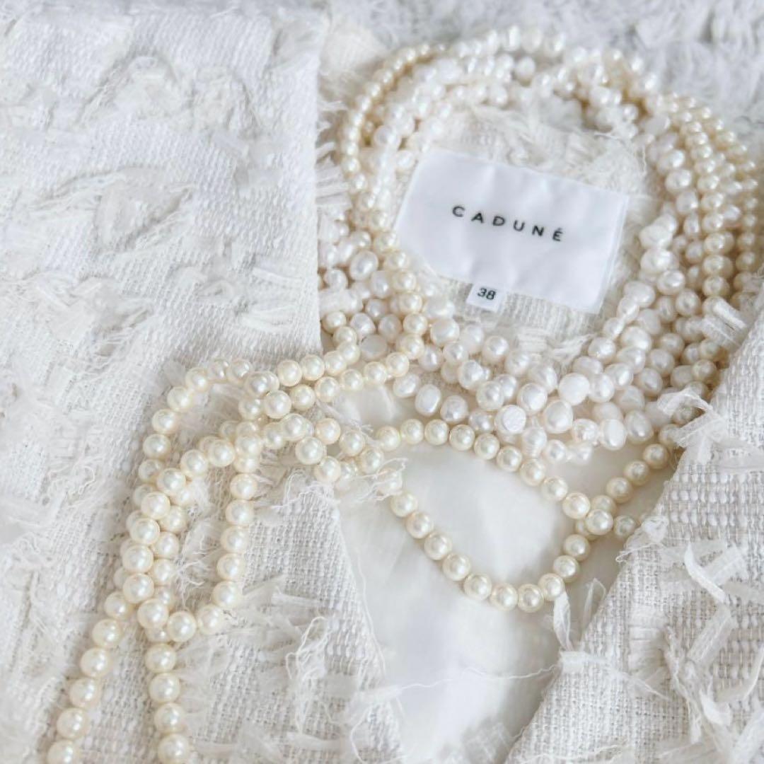 kichocoさま❤️カデュネ ペプラムジレ リボンヤーン 大草直子さん着用