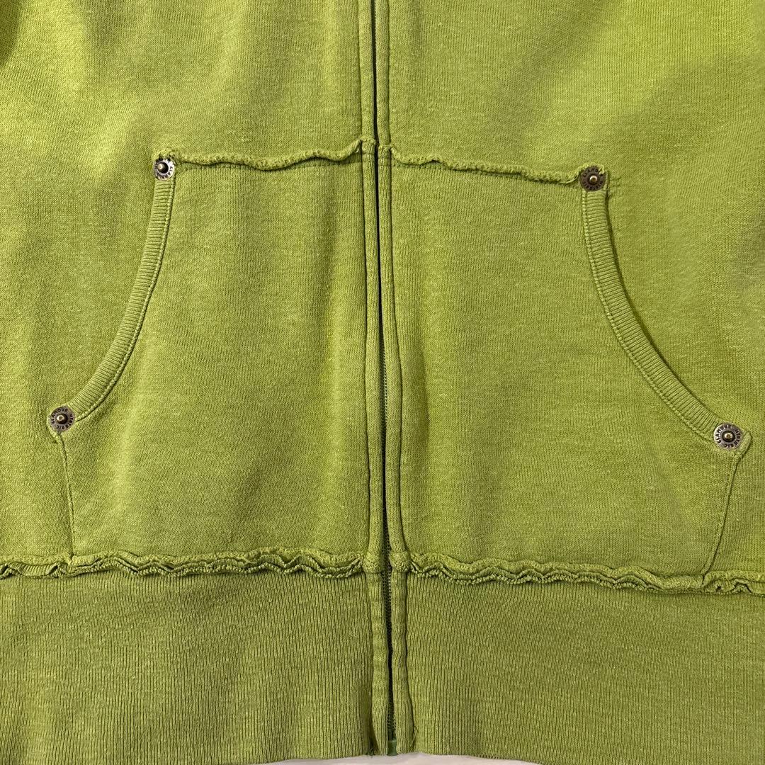 HYSTERIC GLAMOUR フード付きパーカー オリーブグリーン