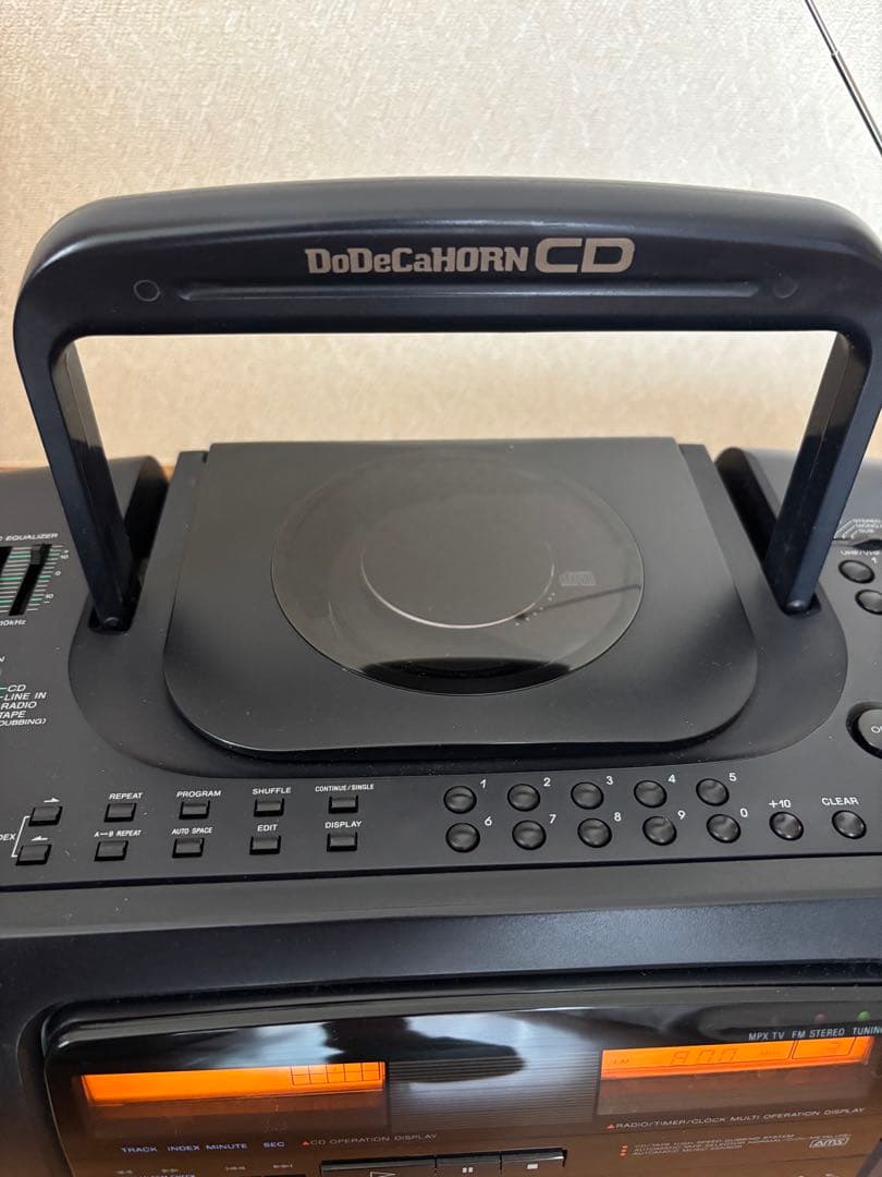 バブルラジカセ　SONY CFD-700 CDダブルラジカセ　動作品