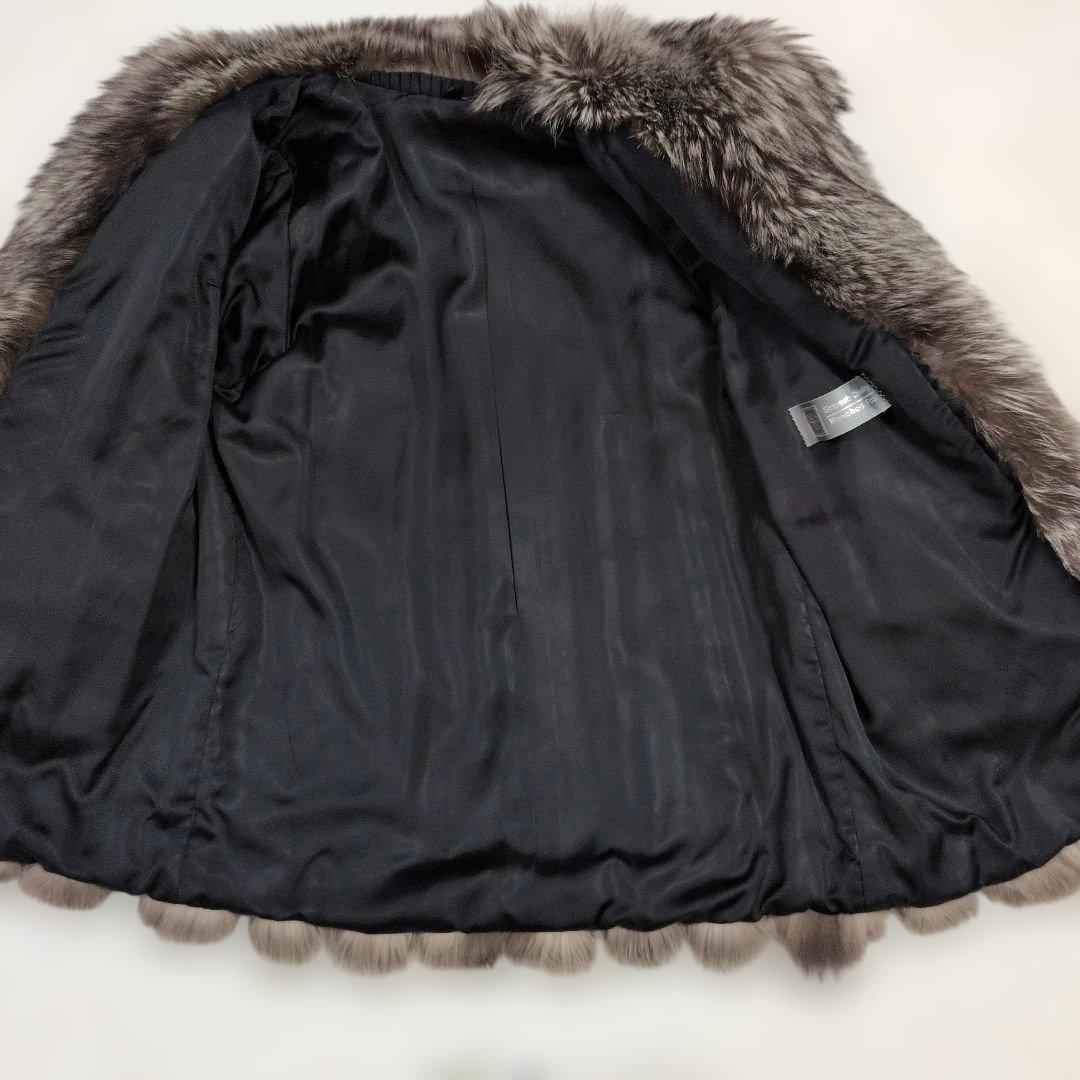 サガフォックス SAGA FOX シルバーフォックス 毛皮 ファーコート 11