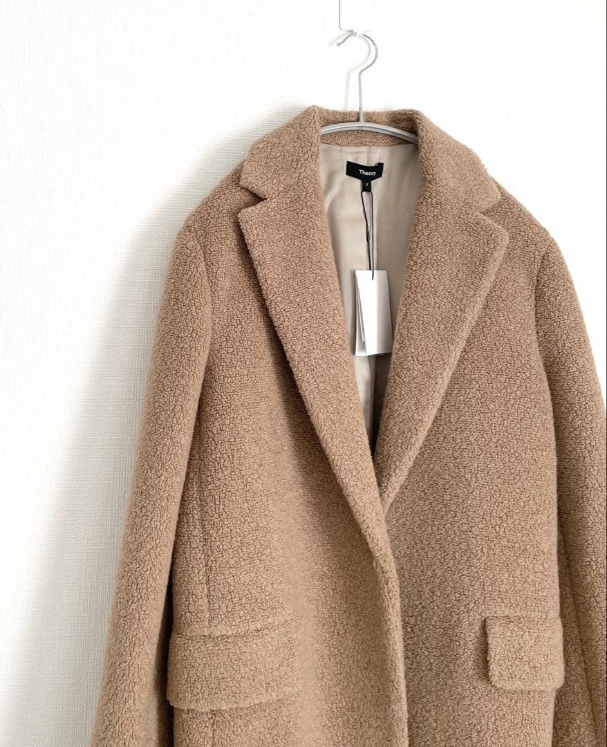 タグ付未使用 Theory セオリー　テディベアジャケット ボア アウター