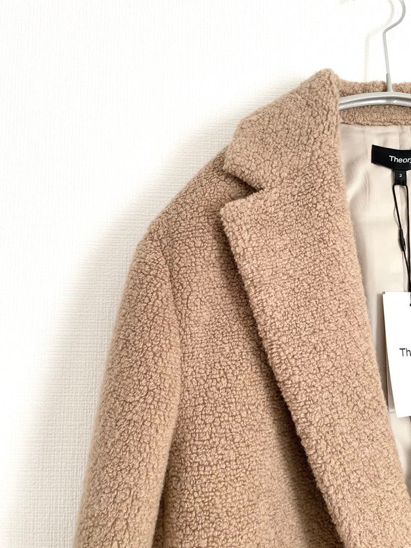 タグ付未使用 Theory セオリー　テディベアジャケット ボア アウター