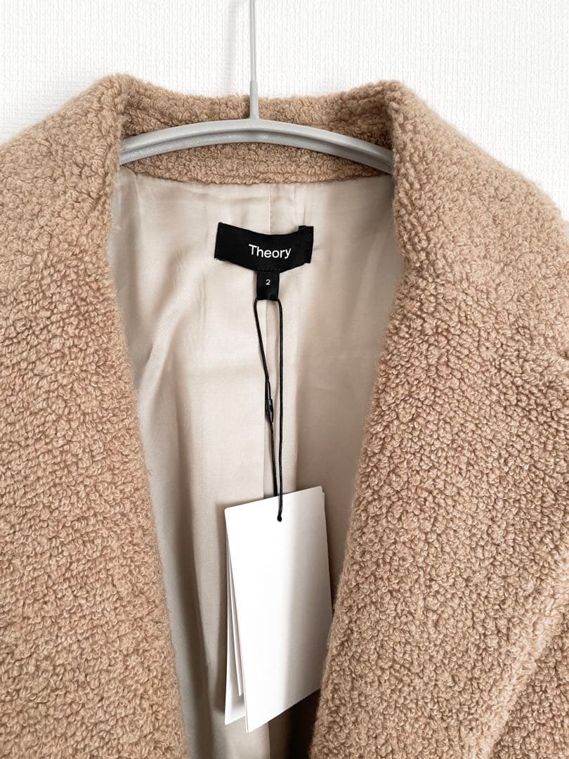 タグ付未使用 Theory セオリー　テディベアジャケット ボア アウター