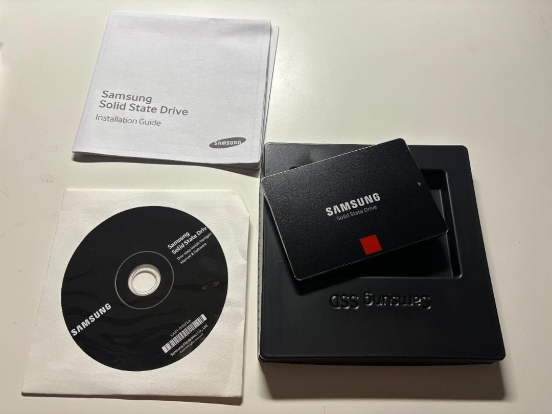 「2点セット」SAMSUNG SSD 850PRO 512GB「並行輸入品」