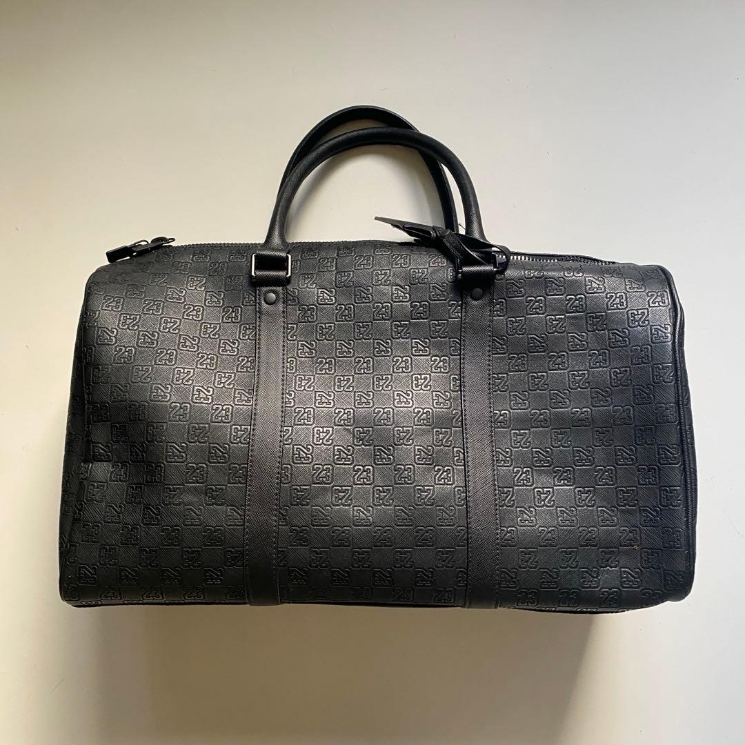 ジョーダン モノグラム ボストンバッグ ブラック