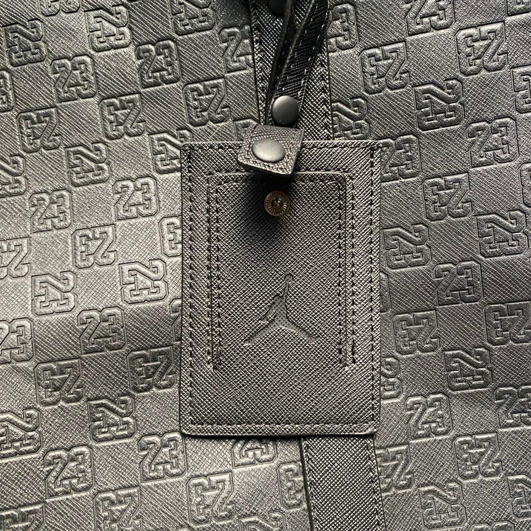 ジョーダン モノグラム ボストンバッグ ブラック