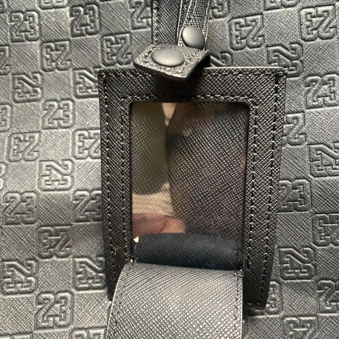 ジョーダン モノグラム ボストンバッグ ブラック