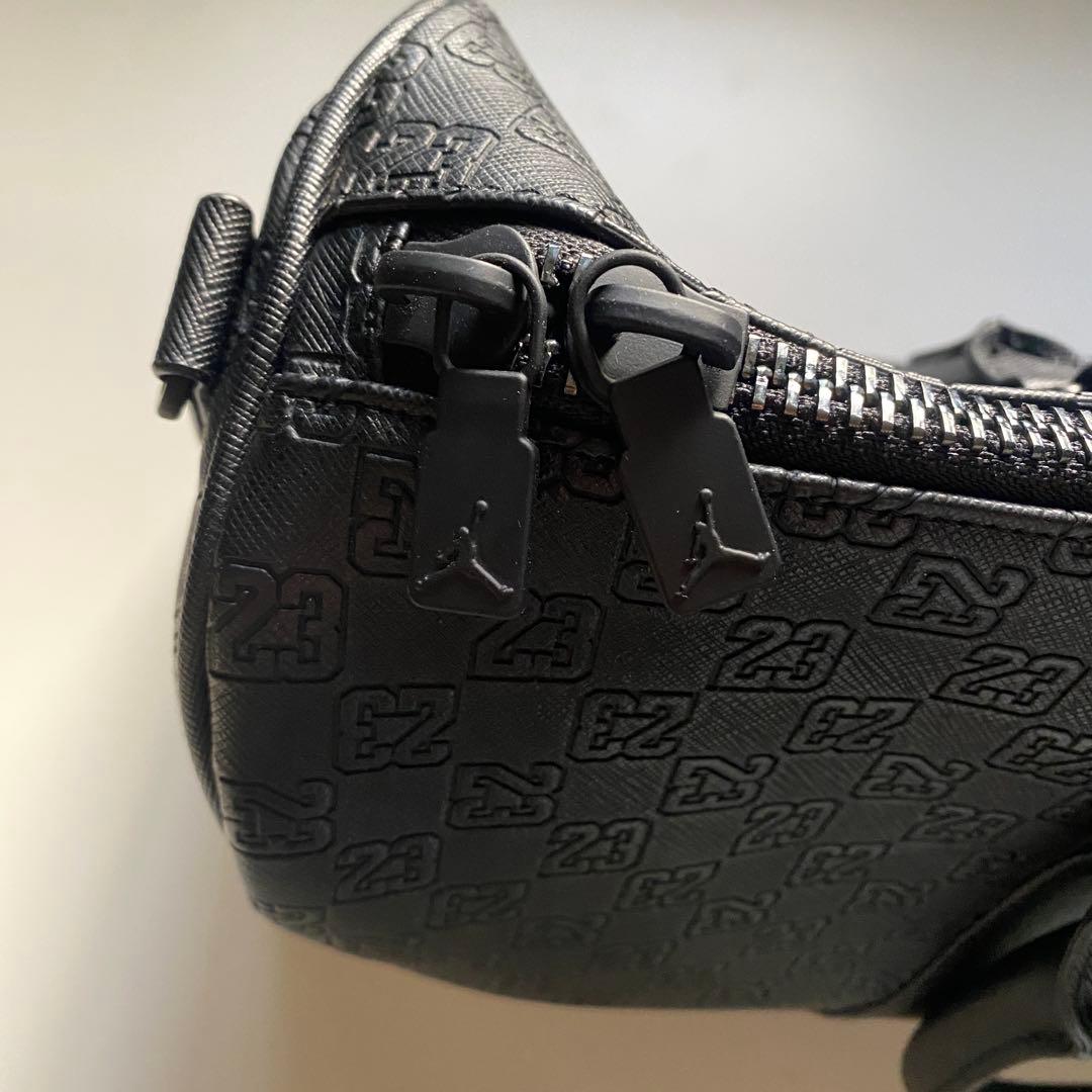 ジョーダン モノグラム ボストンバッグ ブラック