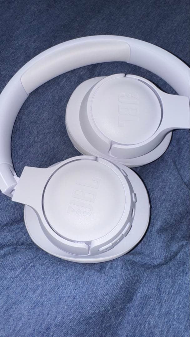 【ほぼ未使用】JBL TUNE 770NC ワイヤレスヘッドホン ホワイト