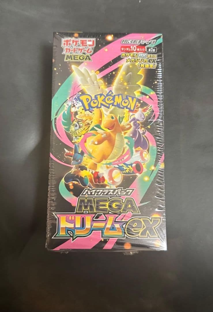 ポケモンカードゲーム MEGAドリームex 1BOX シュリンク付