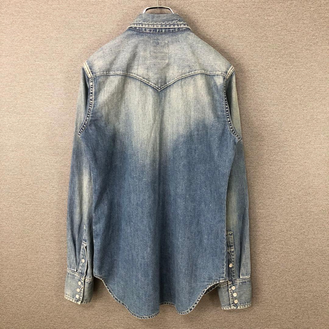 MADISON BLUE ウェスタンデニムシャツ 0 ブルー