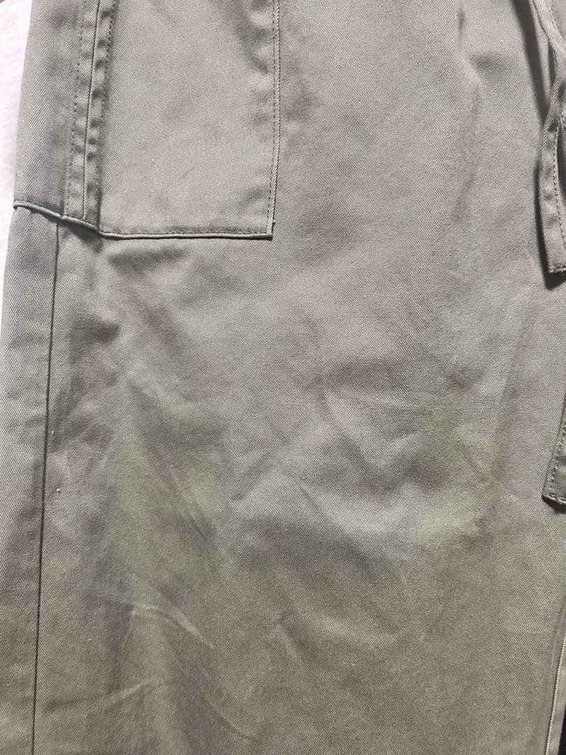 homspun 高密度ウエポンギャザーパンツ color グリーン