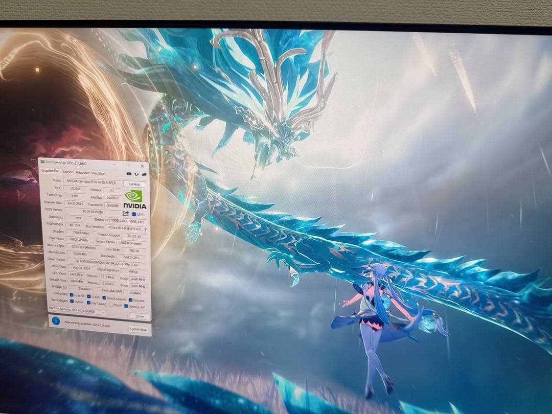 グラフィックボード・グラボ・ビデオカード PNY GeForce RTX4070 SUPER 12GB