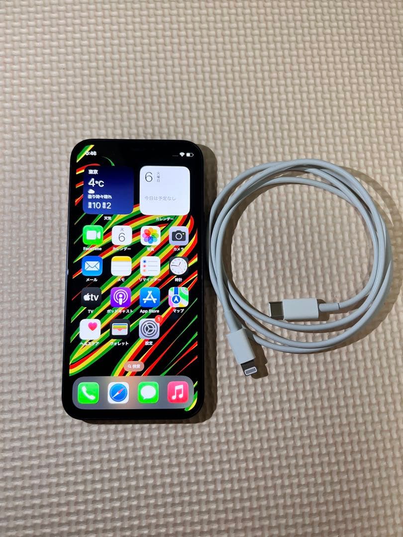 iPhone 12mini 64GB ブルー 本体 SIMロック解除