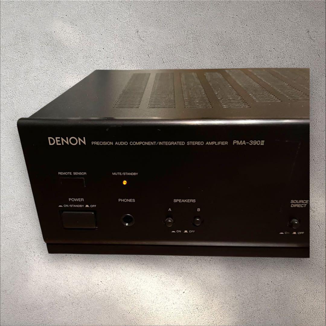 DENON プリメインアンプ PMA-390Ⅱ ブラック